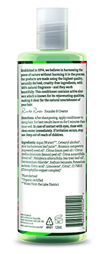 Faith in Nature Acondicionador Natural de Aloe Vera, Rejuvenecedor, Vegano y No Testado en Animales, sin Parabenos ni SLS, para Cabello de Normal a Seco, 400 ml