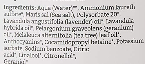 Faith in Nature Champú Natural de Lavanda y Geranio, Nutritivo, Vegano y No Testado en Animales, sin Parabenos ni SLS, para Cabello de Normal a Seco, Recarga de 5 l
