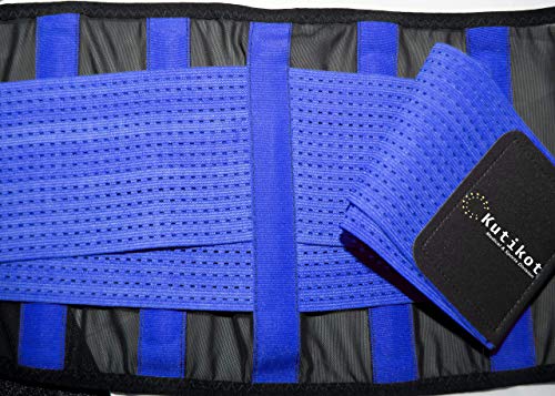 Faja Lumbar para dolor de Espalda con Tejido Transpirable - Ligera casi Invisible - Doble Ajuste - Cinturón de Corrector de Postura Terapéutico - Certificado CE