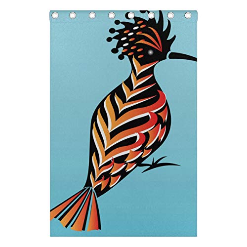 FAJRO Hoopoe - Cortinas Opacas con Aislamiento térmico para Ventana de 2 Piezas