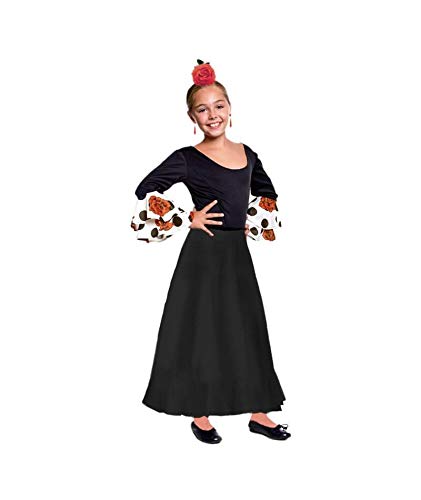Falda Baile Flamenco Infantil 8 años