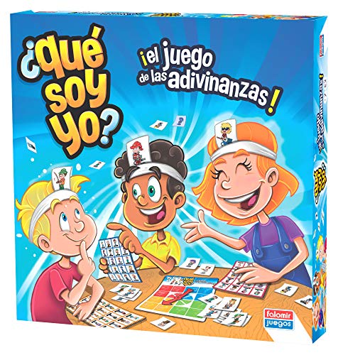 Falomir 9506 ¿Qué Soy Yo? - Juego para niños a partir de 9 años, 2-4 jugadores