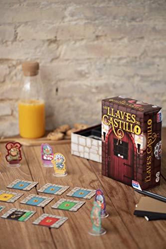 Falomir Llaves del Castillo. Juego de Mesa. Cartas, Multicolor (1)