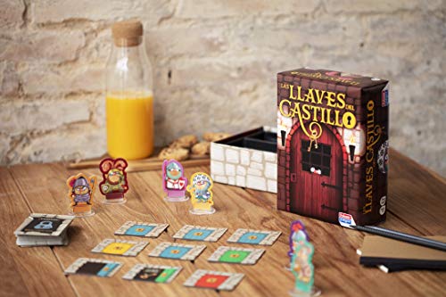 Falomir Llaves del Castillo. Juego de Mesa. Cartas, Multicolor (1)