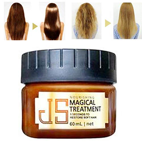 Famed Magical Deep Repair Acondicionador Mascarilla Cuidado del Cabello Tratamiento Mágico del Cabello 5 Segundos para Reparar El Daño A La Raíz del Cabello, 60 Ml