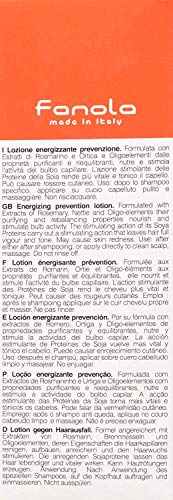 Fanola Locion de Prevencion Energizante – Contra Caída del Cabello, 125 ml