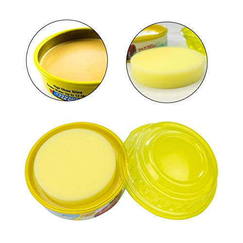 fantastic1 Cera para Coche, Cera de Carnaúba, Ultra Brillo Pasta de Cera