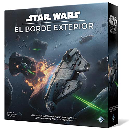 Fantasy Flight Games- Star Wars: El Borde Exterior - Juego de Mesa - Español (SW06ES)