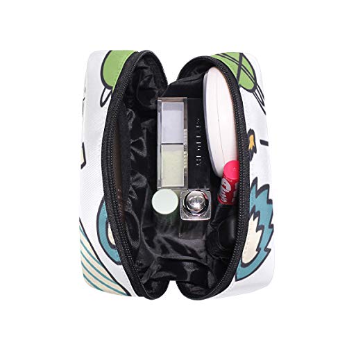 FANTAZIO bolsas de cosméticos para las mujeres Viajes en el espacio componen bolsas