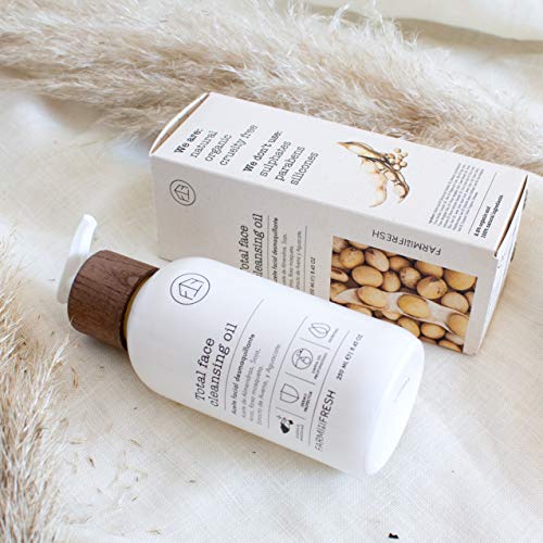 FARM TO FRESH - Aceite limpiador facial total - Desmaquillante natural perfecto
