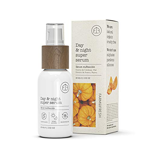 FARM TO FRESH - Súper suero diurno y nocturno - Suero de acción múltiple con propiedades antienvejecimiento