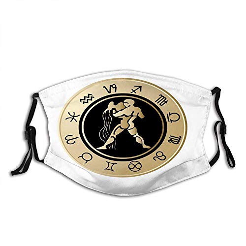 Fashion?Comfortable?Windproof?Mask， Fantasy Fisherman House Fairytale Underwater Life Fishes Coral Cloudy Sky，Printed?Facial?Decorations?for?Unisex