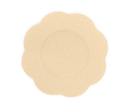Fasionato - Mujer 10 Pares Desechable Pegatinas Pezón Pezoneras (Beige)