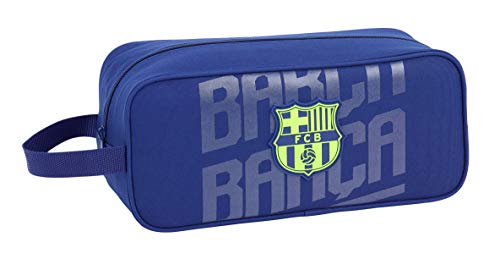 Fc barcelona bolso zapatillas zapatillero 34 cm.
