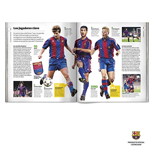 FC Barcelona, la historia completa del club | Libro FC Barcelona | Producto Oficial Licenciado | Libro Historia del Barça Tapa Blanda | Historia del Camp Nou | Edición 2019 | ISBN 9788491030805