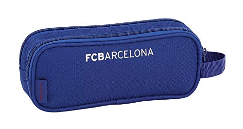 FCB FC Barcelona Estuche, Niños, Azul, 21 cm
