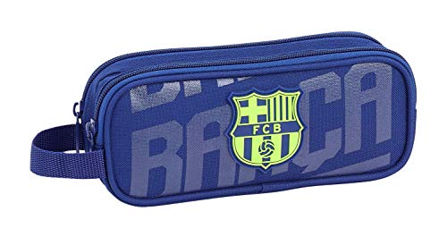 FCB FC Barcelona Estuche, Niños, Azul, 21 cm