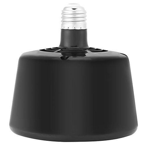 Fdit Luz Cálida para Reptiles Tortuga Lagarto Hamster Incubadora Lámpara de Calefacción E27 de Cerámica Emisor de Calor Infrarroja Temperatura Ajustable Control 220V
