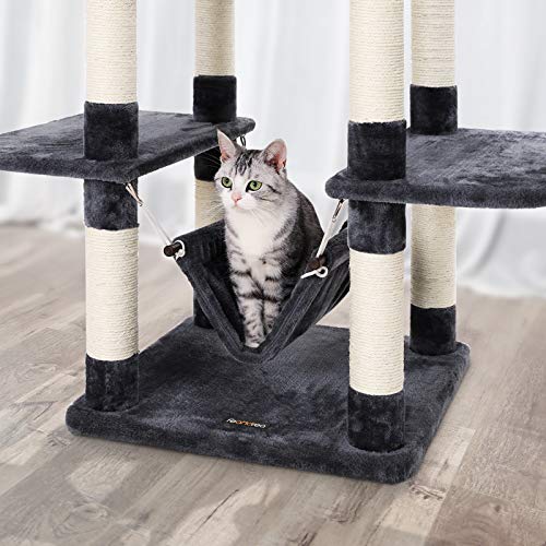 FEANDREA Árbol para Gatos, Rascador de Gatos, Color Antracita PCT86G