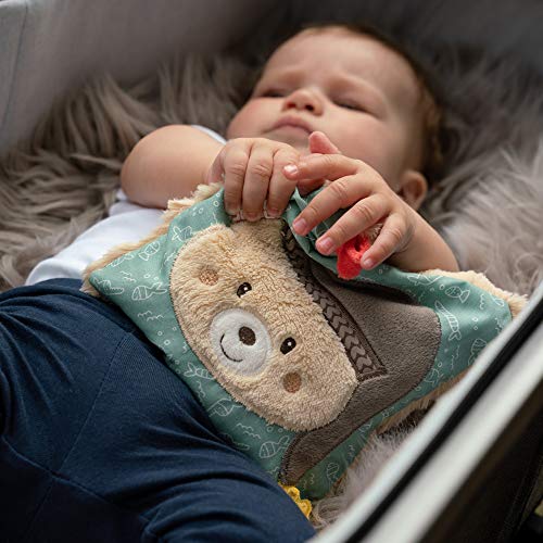 Fehn 060515 - Cojín de huesos de cereza (15 x 15 cm), diseño de oso