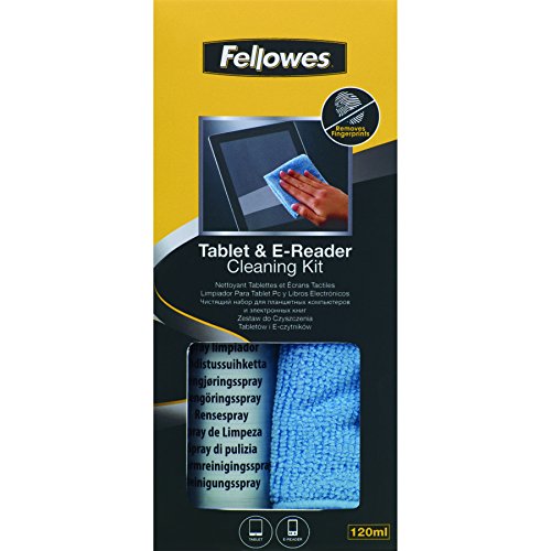 Fellowes 9930501 8041601 - Kit limpiador para tablet, Pc y libros electrónicos, Multicolor