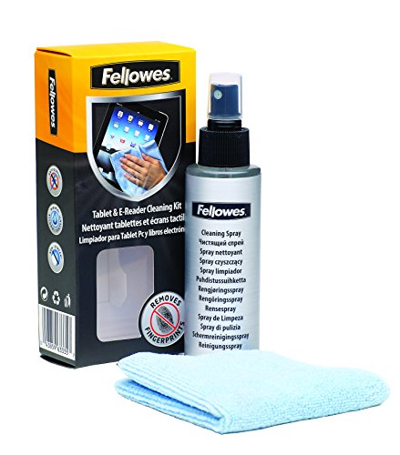 Fellowes 9930501 8041601 - Kit limpiador para tablet, Pc y libros electrónicos, Multicolor