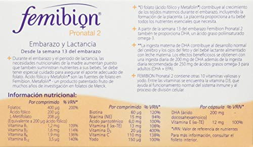 Femibion Pronatal 2 Complemento Alimenticio - 60 Tabletas