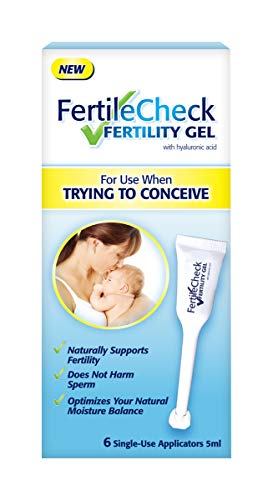 FertileCheck Aplicadores gel fertilidad embarazo con acido hialuronico conceive