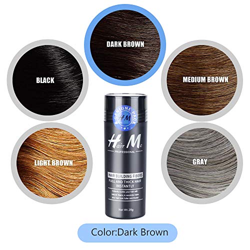 Fibras Capilares,Fibra Cabello Calvicie Capilar Fibra Capilar fibras capilares Negro castaño oscuro castaño claro castaño medio Hair Fibers（castaño）