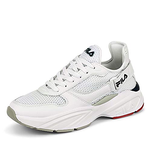 FILA Dynamico, Zapatillas para Mujer, White, 36 EU