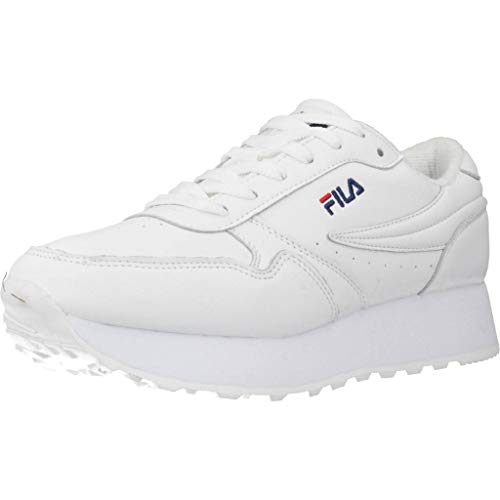 Fila Orbit Zeppa Low Wmn, Zapatillas para Mujer, Blanco (White 1010311-1fg), 40 EU