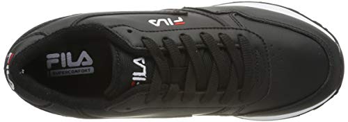 Fila Orbit Zeppa Low Wmn, Zapatillas para Mujer, Negro (Black 1010311-25y), 36 EU