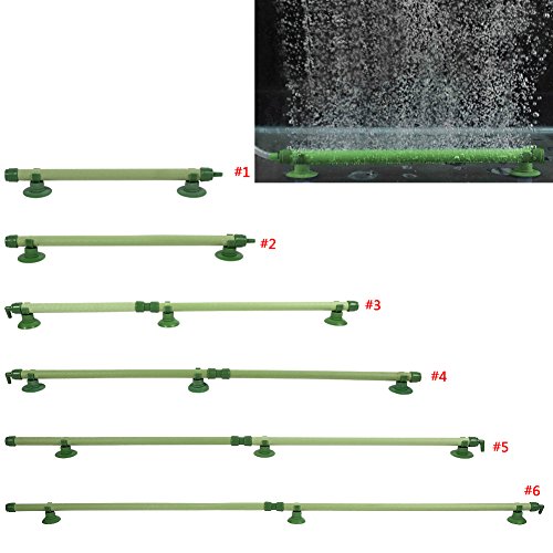 Filfeel 1 unidad de acuario burbujas de pared difusor de aire tubo de cortina aireación bomba multi tamaños decoraciones para pecera