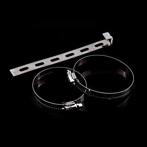 filtro aire coche universal Cromado filtro de aire conico completo azul