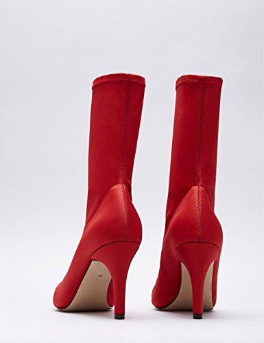 find. Botines Ajustados de Tacón Mujer, Rojo (Red), 38 EU