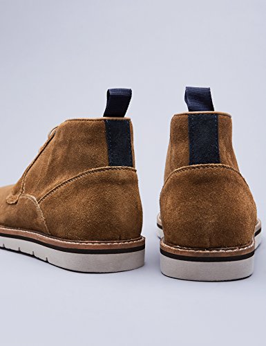 find. Botines de Ante con Cordones para Hombre, Beige (Stone), 42 EU