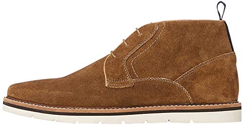 find. Botines de Ante con Cordones para Hombre, Beige (Stone), 42 EU