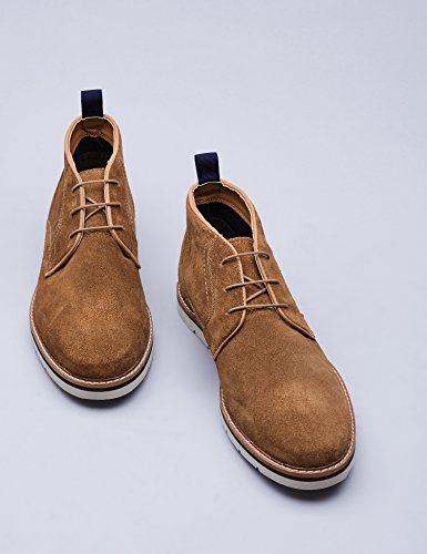 find. Botines de Ante con Cordones para Hombre, Beige (Stone), 42 EU