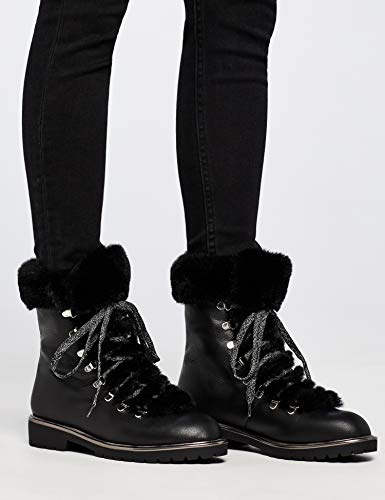 find. Fur Lined Hiker Zapatos de Low Rise Senderismo, Negro Black, 40 EU