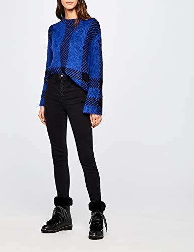 find. Fur Lined Hiker Zapatos de Low Rise Senderismo, Negro Black, 40 EU