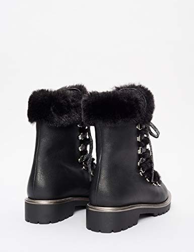 find. Fur Lined Hiker Zapatos de Low Rise Senderismo, Negro Black, 40 EU