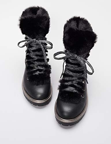 find. Fur Lined Hiker Zapatos de Low Rise Senderismo, Negro Black, 40 EU