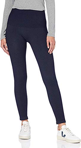 find. Leggings Efecto Denim para Mujer , Azul (Blue), 42 (Talla del Fabricante: Large)