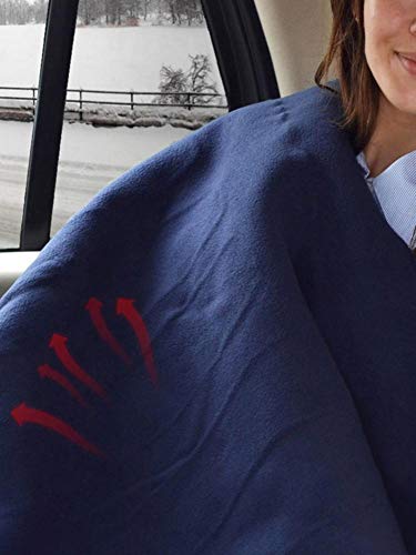 Findema | Manta De Calefacción del Automóvil 12V Temperatura Constante Ahorro Energía Eléctrica Cálido Otoño Invierno 3 Niveles Control Posición para Inviernos Fríos Viajes por Carretera o Emergencia