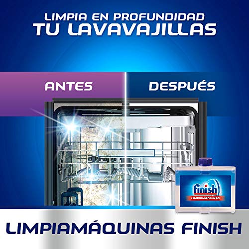 Finish Limpiamáquinas Líquido para lavavajillas - 2 unidades