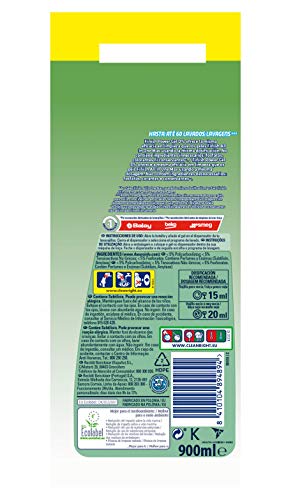 Finish Power Gel 0% Detergente Gel Lavavajilla con Certificado Ecológico - 60 Dosis