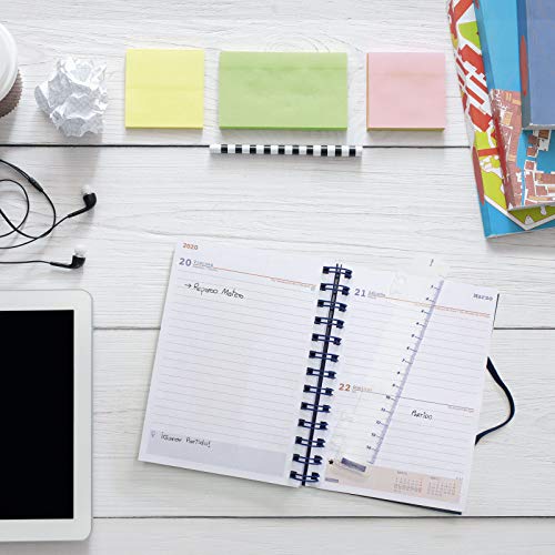 Finocam - Agenda 2019-2020 1 día página español Mini Institut Personalizable