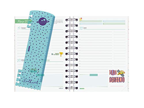 Finocam - Agenda Curso 2020-2021 Octavo-120x164 Día Página Cabeza Blanco Español