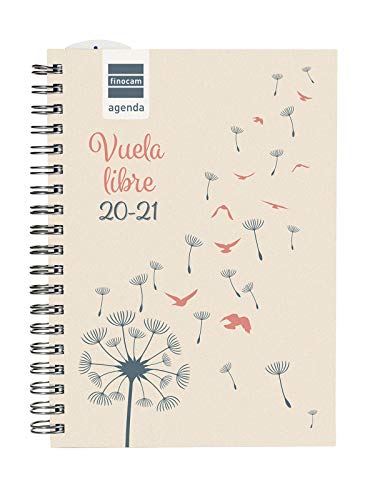 Finocam - Agenda Curso 2020-2021 para Secundaria Octavo, 120 x 169, Semana Vista Apaisada Mini Institut Vuela, Español