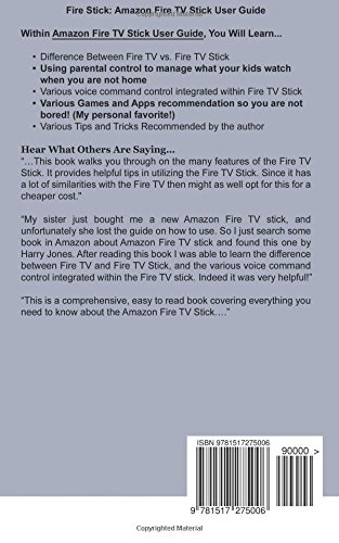 Fire Stick: Amazon Fire TV Stick User Guide (voyage, paperwhite, unlimited, amazon echo, support, apps, remote)